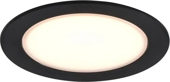 Set de 3 spoturi incastrabile baie IP65 LED Olea negru