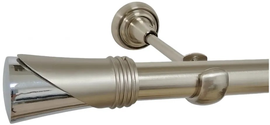 Galerie fara inele DUNCAN/25 - INOX (Alege marime: 200 cm)