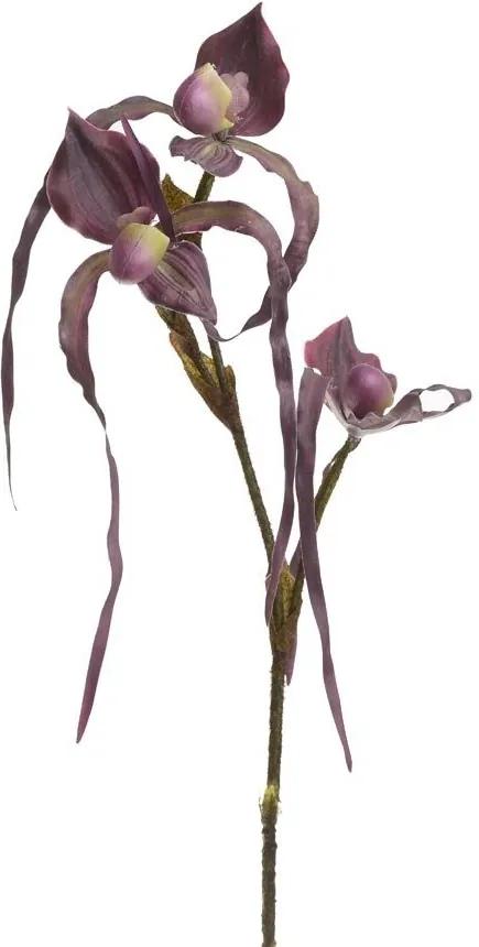 Orhidee Floare artificiala, Plastic, Mov