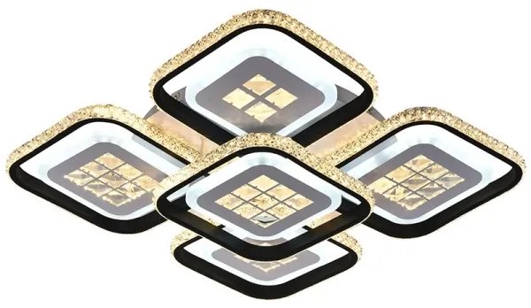 Lustră LED dimabilă aplicată LED/180W/230V 3000-6500K + telecomandă