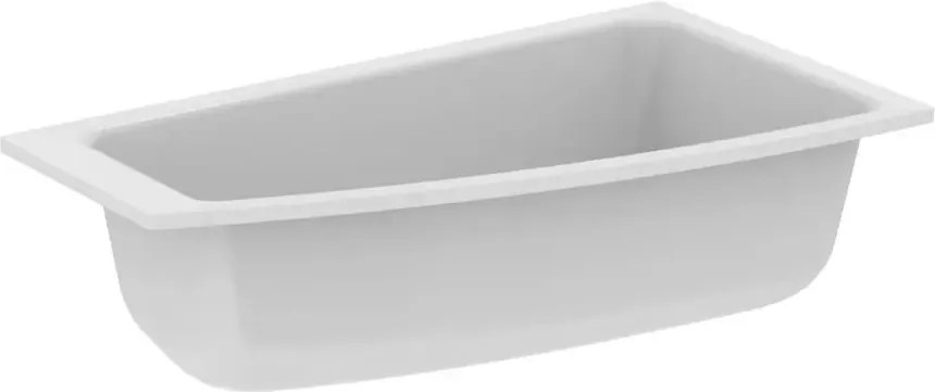Cada asimetrica Ideal Standard i.life cu montaj dreapta 160X90 cm alb lucios