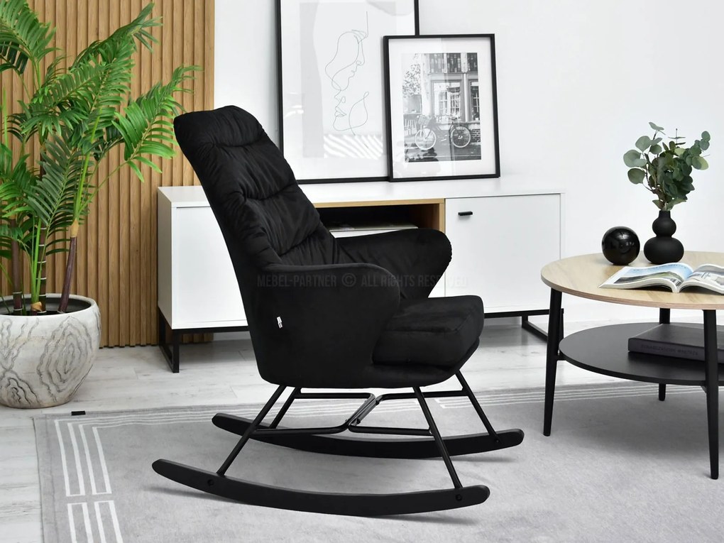 Fotoliu Lusil (negru). Promo -10%. 1110283