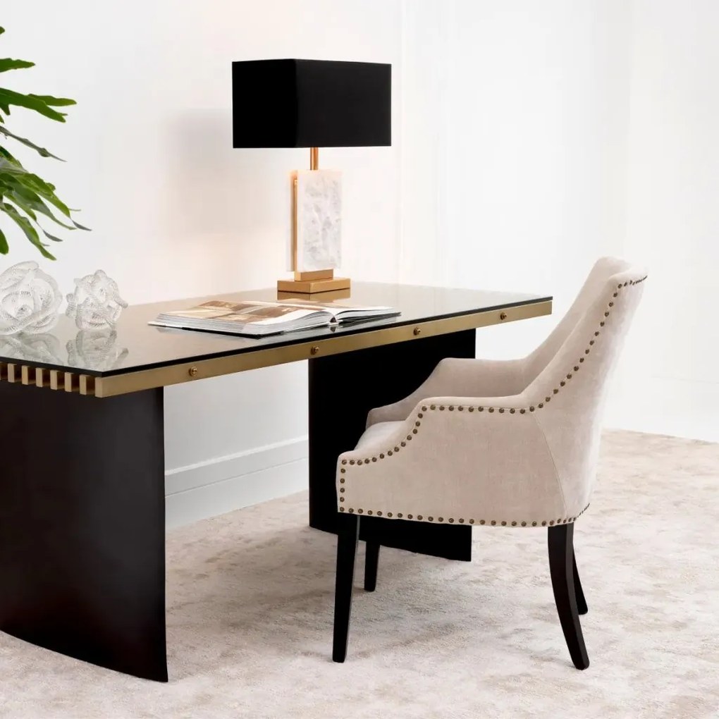 Scaun elegant design LUX Legacy, clarck sand 112026 HZ