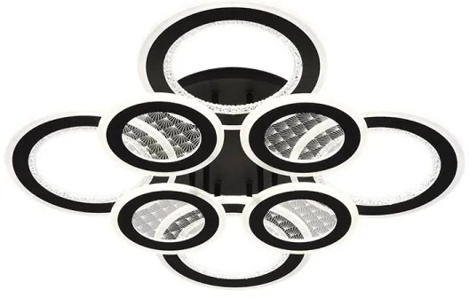 Lustră LED dimabilă aplicată LED/200W/230V 3000-6500K + telecomandă