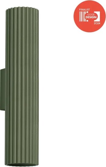 Brilagi - Aplică de perete CRESTO, 2x GU10, 10W, 230V, 30 cm, verde