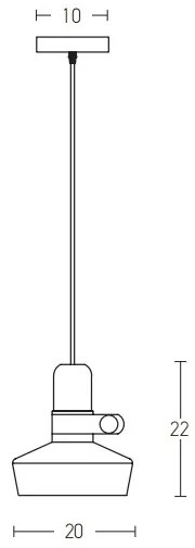 Lustră pe cablu 1xE27/40W/230V stejar/negru Zambelis 1990