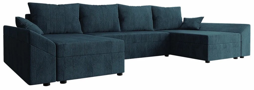 Colțar Memphis 105Cutie de pat, 316x138x82cm, 119 kg, Picioare: Plastic