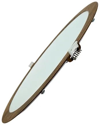 Corp de iluminat LED încastrat CIRCLE LED/24W/230V 4200K 29,6 cm maro