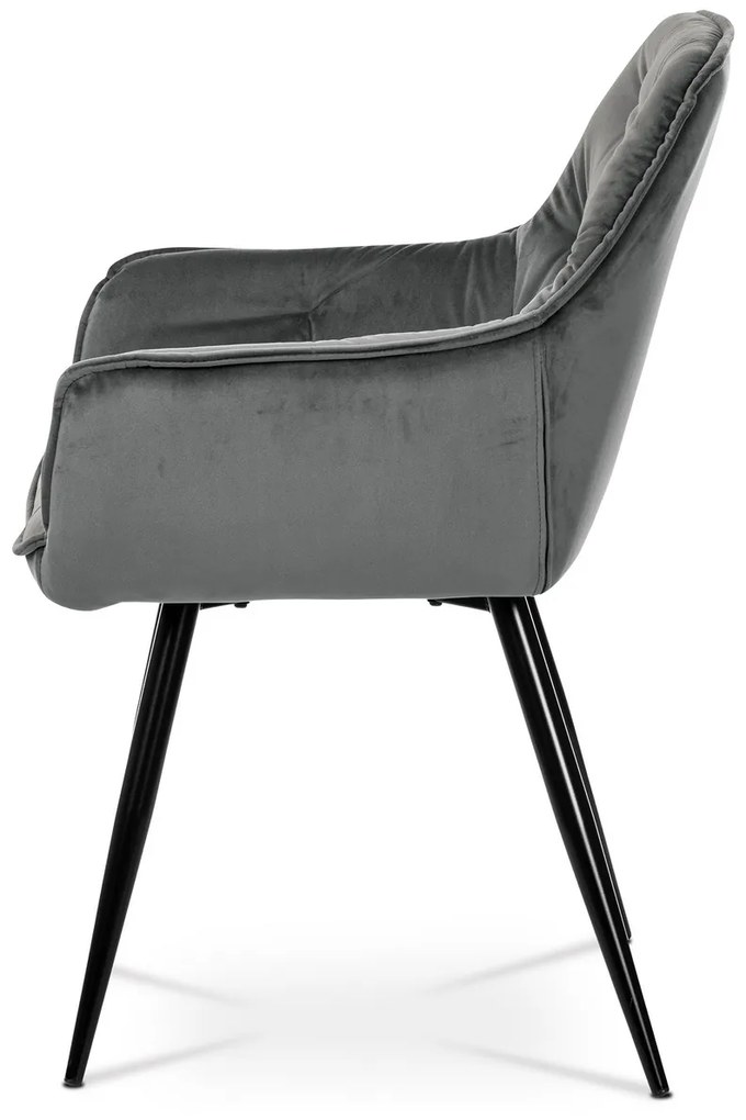 Set de scaune de sufragerie DCH-421 GREY4, 2 buc.