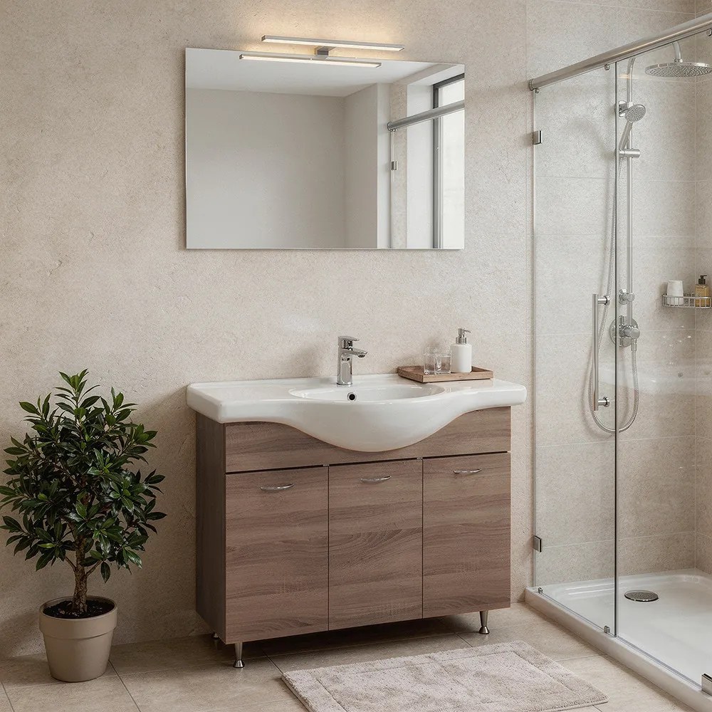 Mobilier complet de baie Ruben Prime 105 Rauna elm