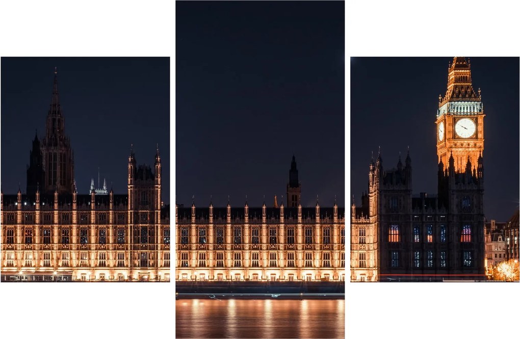 Tablou cu Big Ben din Londra (90x60 cm)