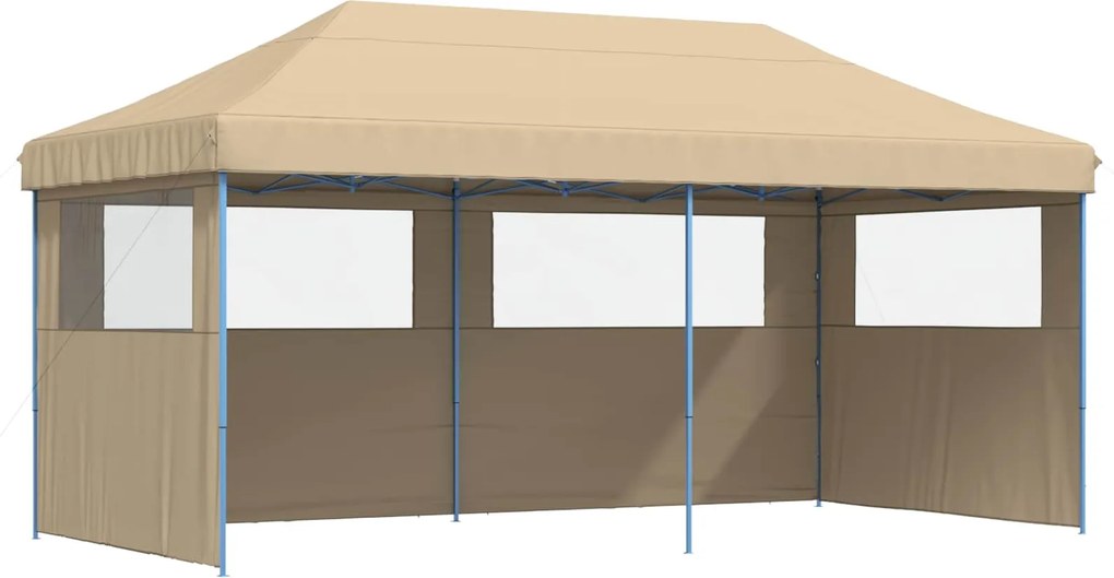 vidaXL Cort pentru Petreceri Bej 292 x 580 x 315 cm Material Oxford