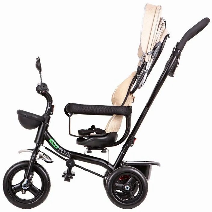 Tricicletă copii cu scaun rotativ Smart Trike BEIGE