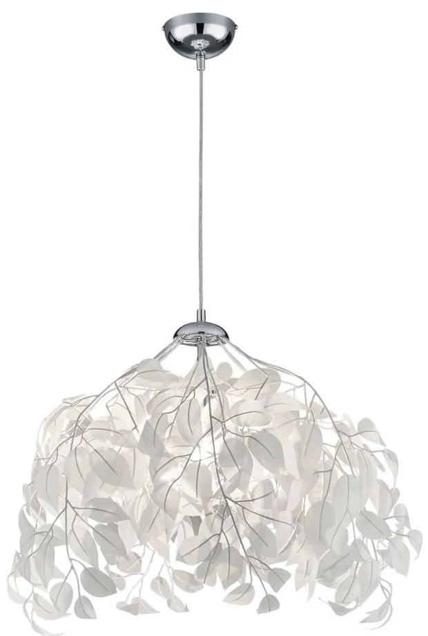 Lustră Trio Pendant Leavy, înălțime 150 cm, alb