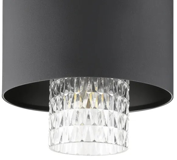 Lustră pe cablu Eglo 39978 SAPUARA 3xE27/40W/230V negru