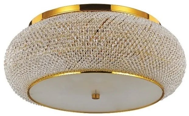 Plafonier modern diametru 55cm, Pasha PL10 Oro 100791