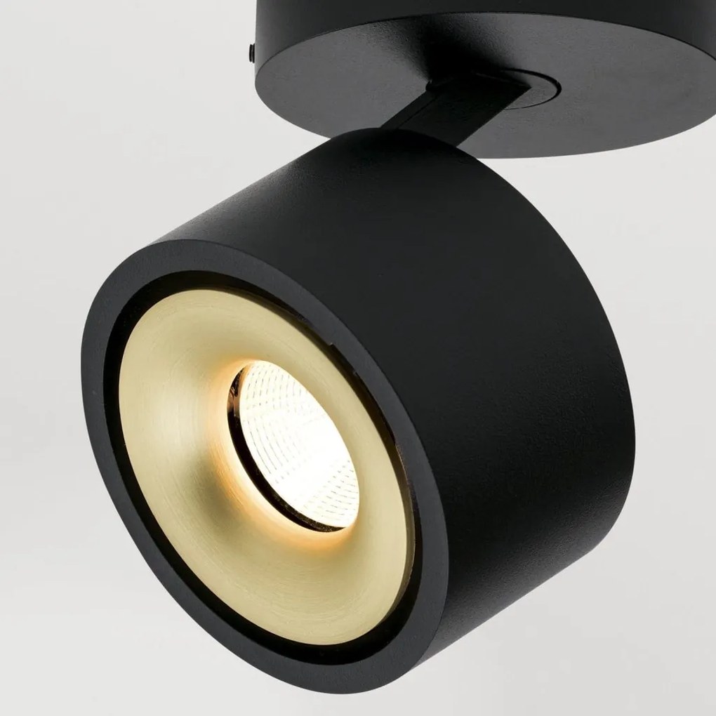 Spot LED directionabil aplicat tavan SPECTER negru