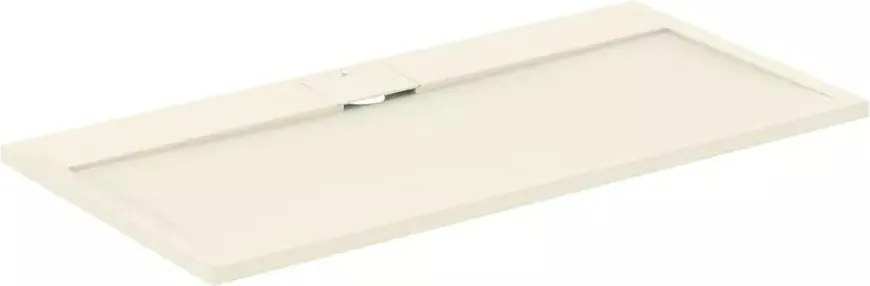 Cadita de dus dreptunghiulara Ideal Standard i.life Ultra Flat S nisipiu 140x70 cm