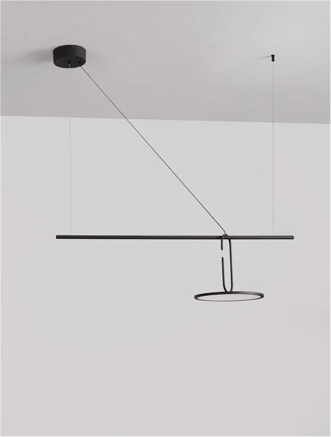 Lustra suspendata cu spot LED directionabil Gea