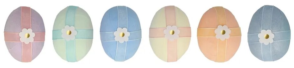 Decorațiuni de Paște 6 buc. Surprise Eggs – Meri Meri