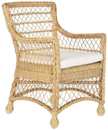 Fotoliu de exterior, din rattan, Selma