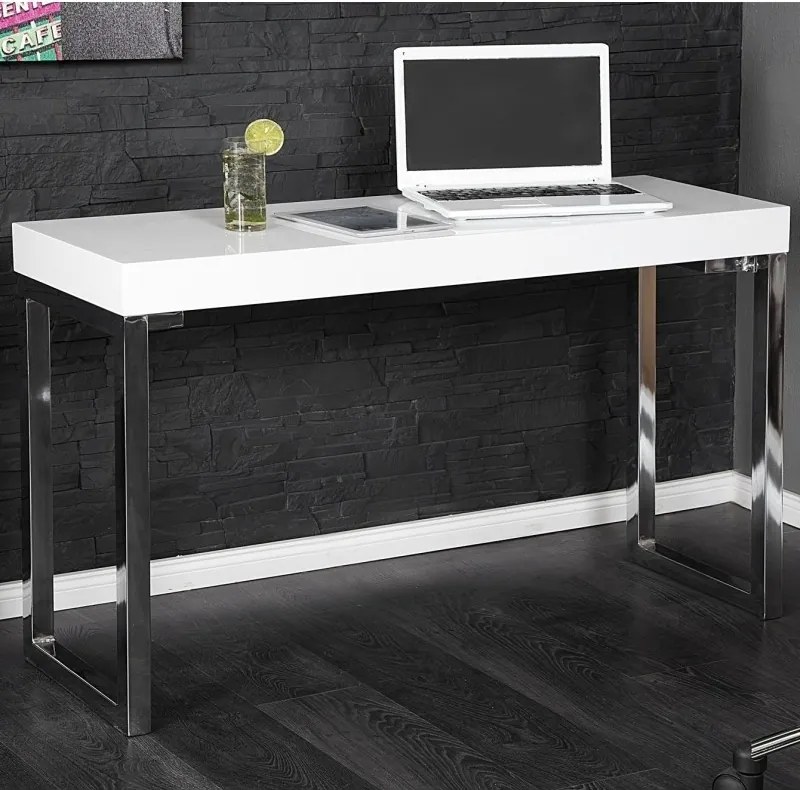 Birou elegant White Desk 120x40cm