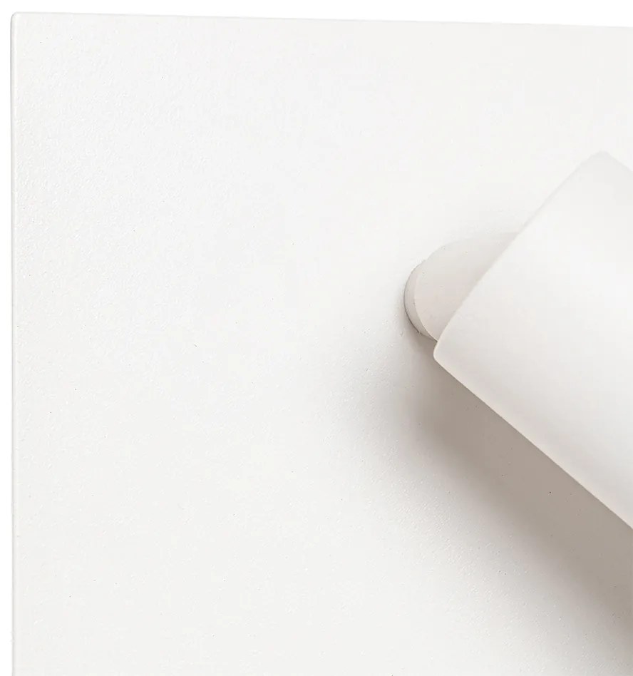 Lampă de perete exterioară modernă albă cu LED inclus IP54 - Simon