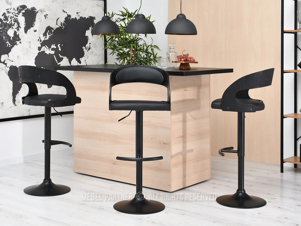 Scaun Honolulu (negru). 1110761