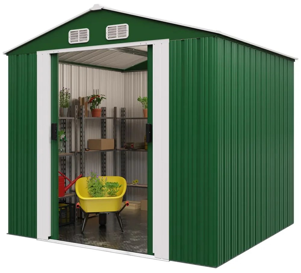 Deuba Casuta de gradina Z3 257x205x177,5 cm - verde