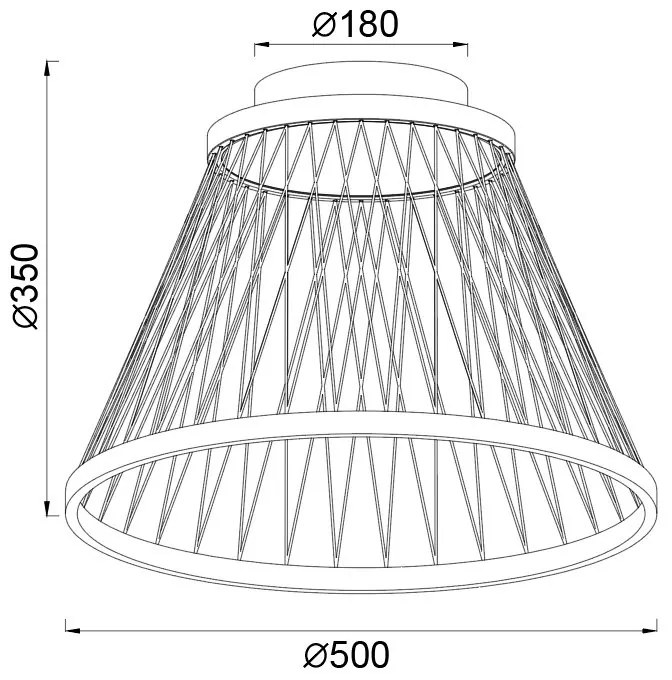 Lustra aplicata LED design modern SPIDER MA-8981
