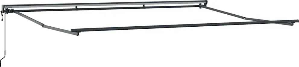 vidaXL Cadru de copertină Ajustabil Antracit 4,5 × 3 m Oțel