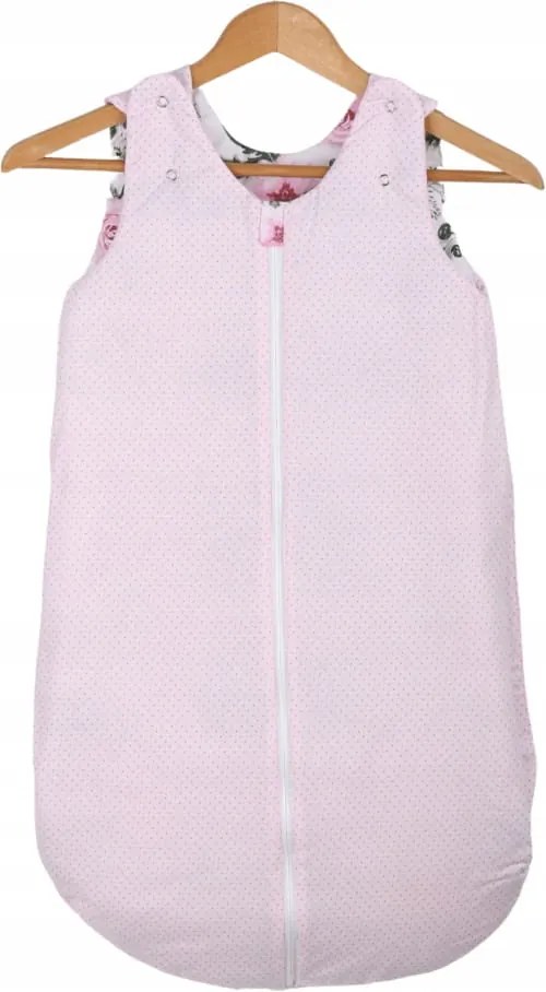 ShopJK SAC DE DORMIT PENTRU COPII - BUMBAC - TRANDAFIRI