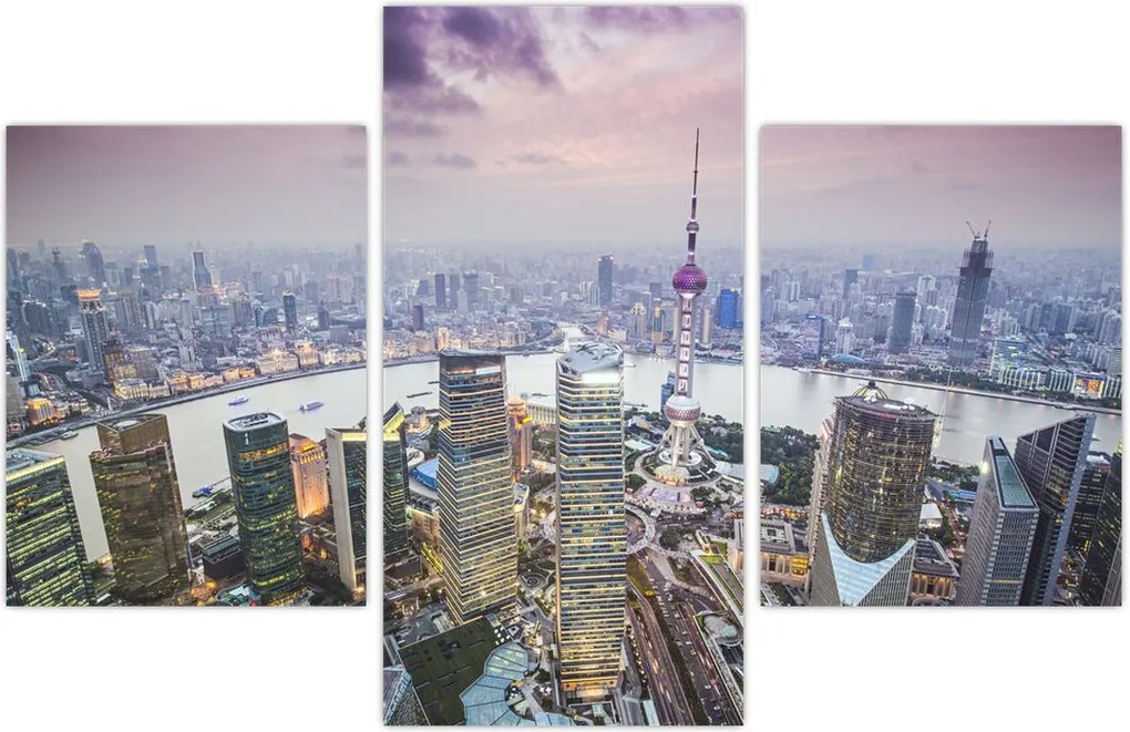 Tablou - Shanghai, China (90x60 cm)