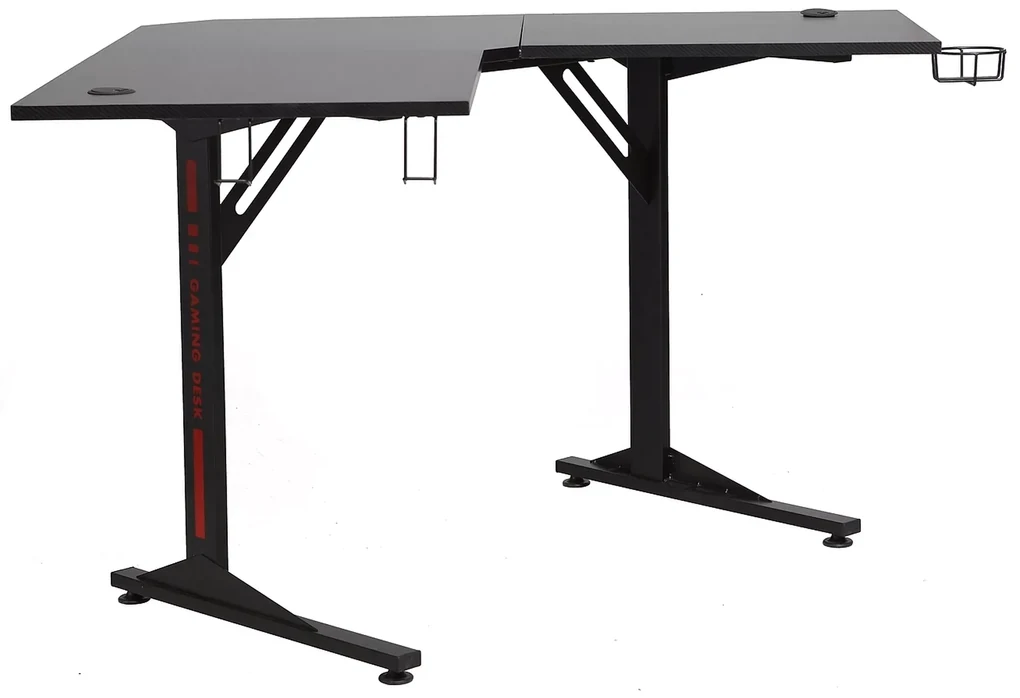 Birou de colt B-219 negru