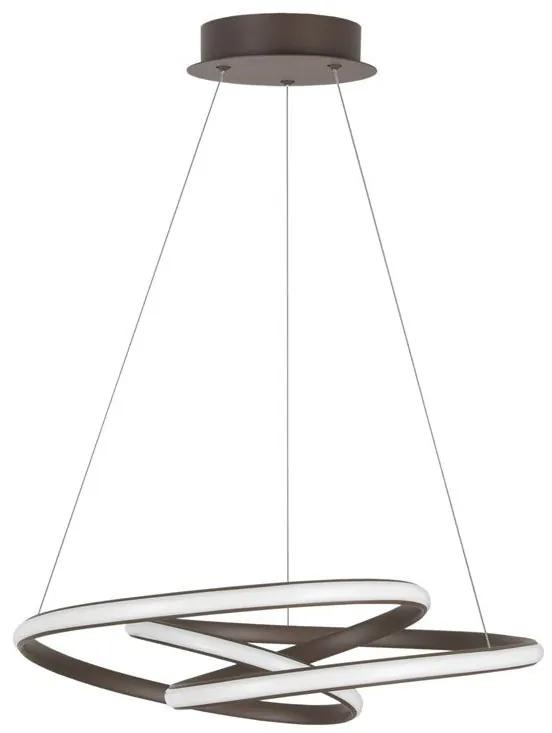 Lustra LED suspendata design modern MENTON cafenie NVL-9147113