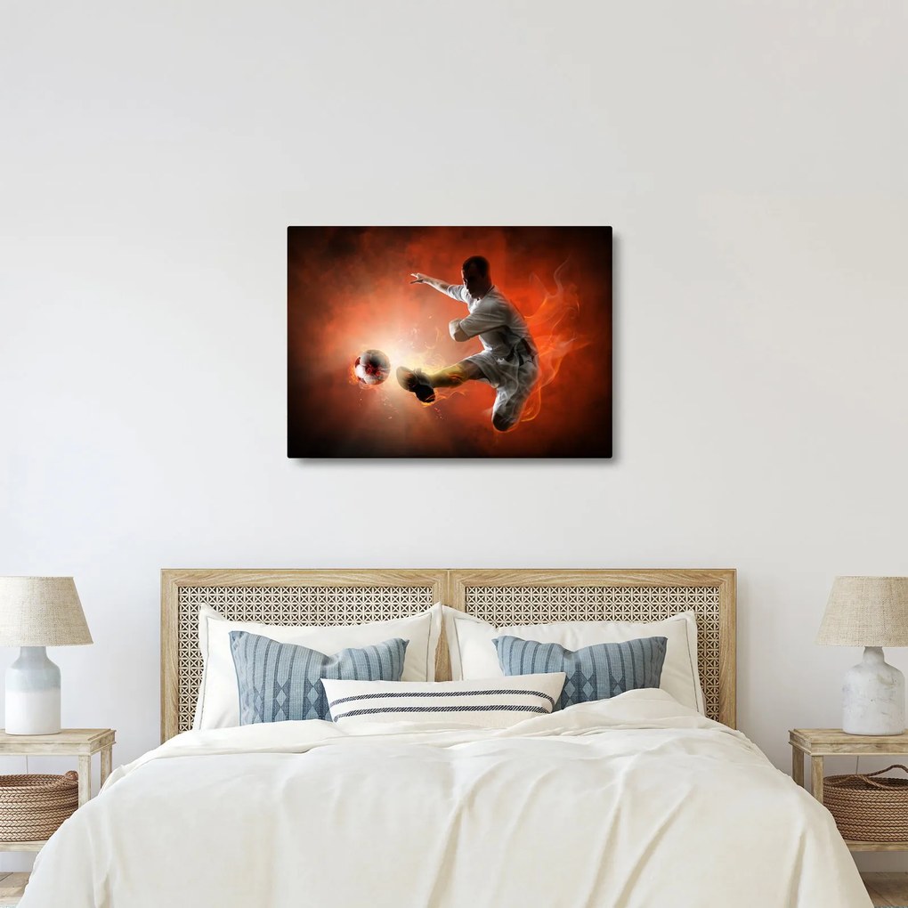 Tablou - Fotbalistul (70x50 cm)