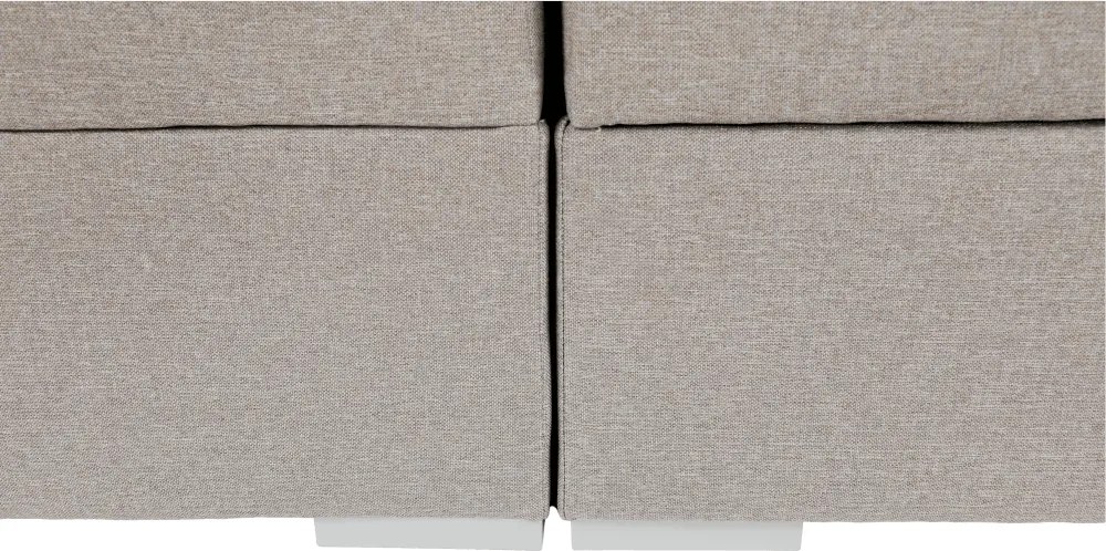 Pat tip BOXSPRING 180x200, taupe gri-maro, FERATA TV KOMFORT