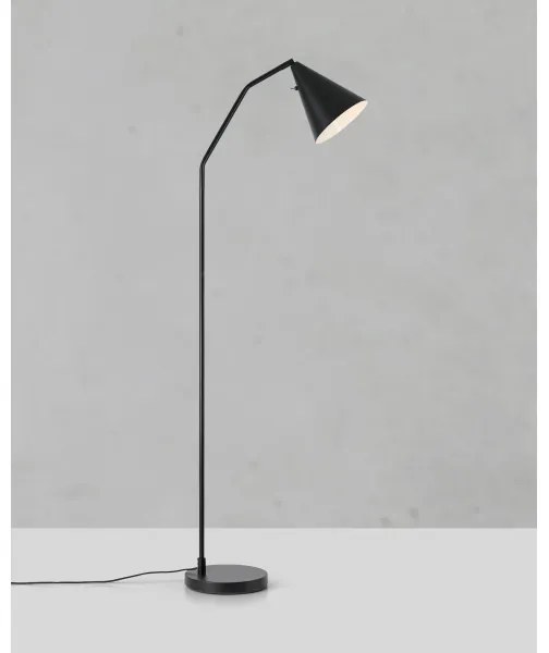 Markslöjd 108889 - Lampă de podea LED reglabilă FUNIL LED/4,9W/230V, neagră