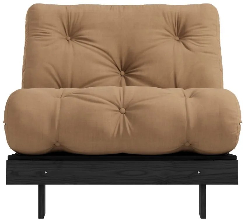 Fotoliu maro Roots Black Night – Karup Design