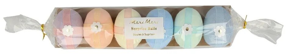 Decorațiuni de Paște 6 buc. Surprise Eggs – Meri Meri