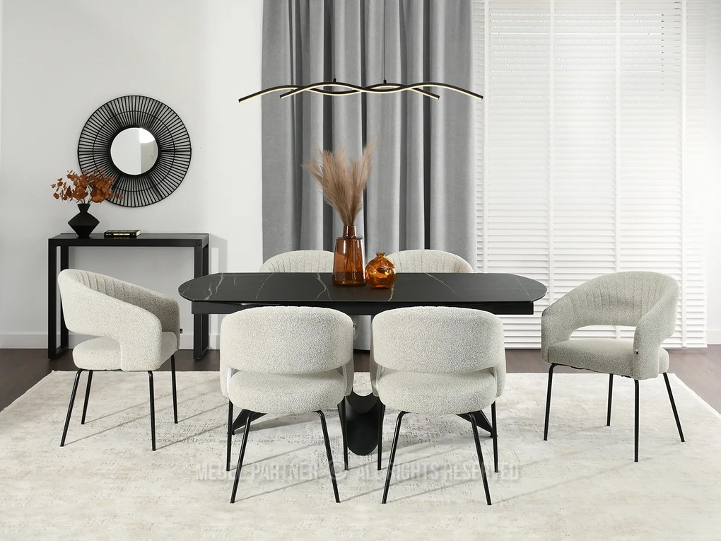 Scaun Kim (bej + negru). 1111087
