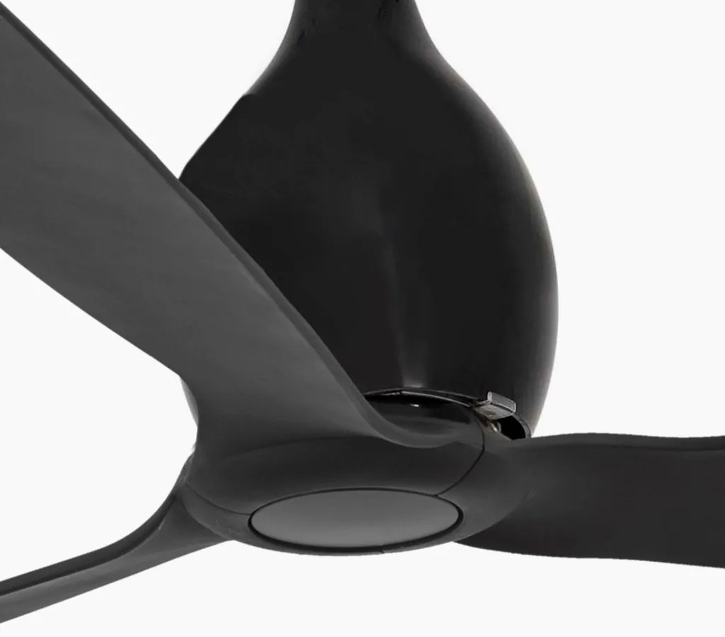 Ventilator cu telecomanda MINI ETERFAN M negru mat