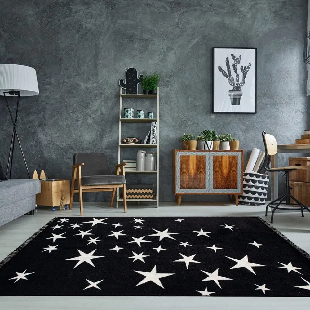 Covor lavabil cu 2 fețe Kate Louise Milkyway, 120 x 180 cm
