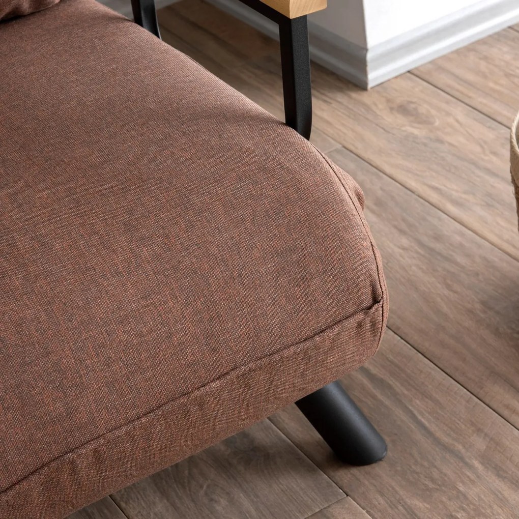 Fotoliu Sando Single Light Brown