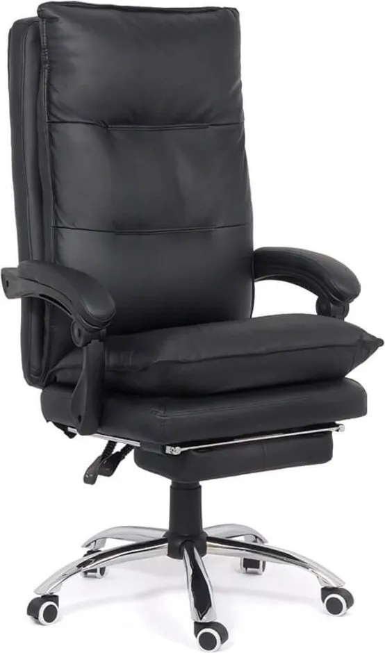 Scaun directorial cu suport de picioare si recliner OFF 419 negru