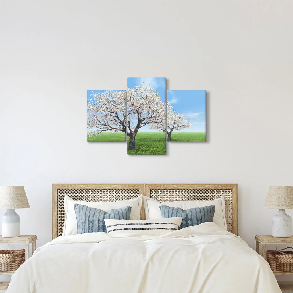 Tablou cu copaci (90x60 cm)