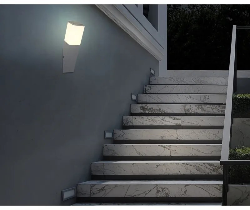 Aplica de perete pentru iluminat exterior IP44 Herri antracit