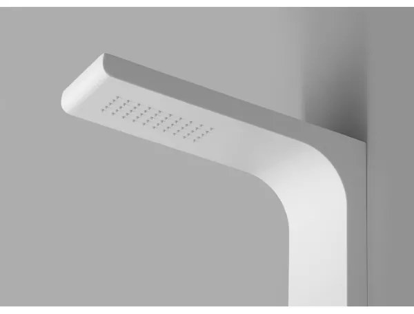 Aqualine - Panou de duș YUKI alb mat