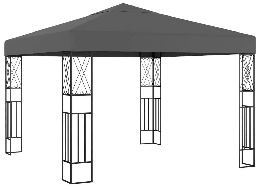 Pavilion, antracit, 3 x 3, material textil Antracit, 3 x 3 m