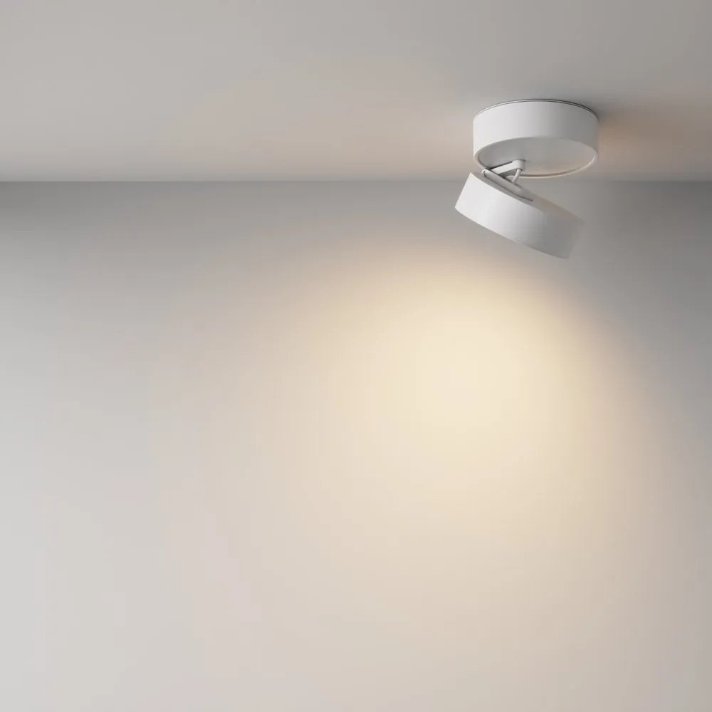 Spot LED aplicat directionabil Onda alb 3000K